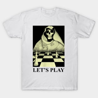 Skull chess master halloween T-Shirt